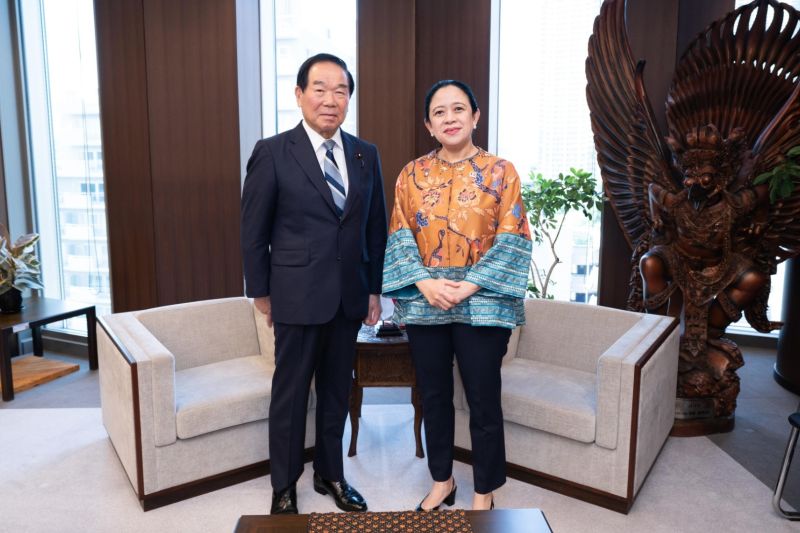Bertemu Dengan Ketua Parlemen Jepang, Puan Minta Bareng Hadapi Gejala Proteksionisme Pasar
