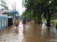 3 RW di Semanan Jakarta Barat Masih Terendam Banjir