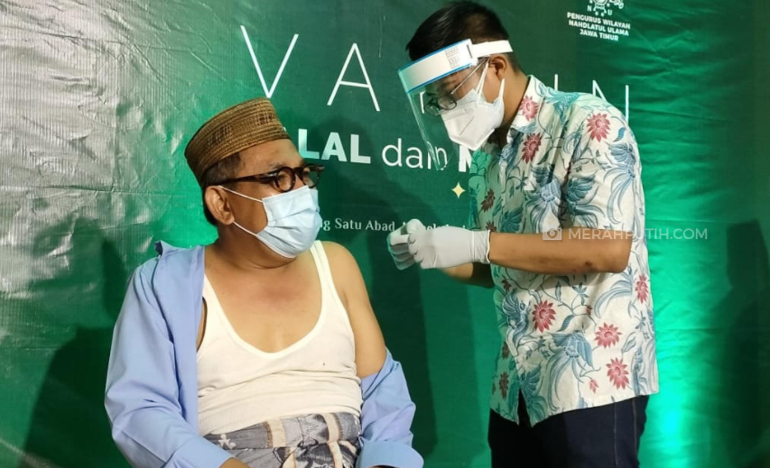 Vaksin Khusus Lansia Masuk Surabaya, 98 Kiai Jadi Prioritas