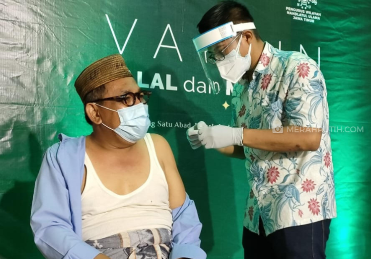 Vaksin Khusus Lansia Masuk Surabaya, 98 Kiai Jadi Prioritas