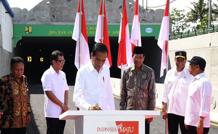 Harapan Jokowi Saat Resmikan Underpass Terpanjang di Indonesia