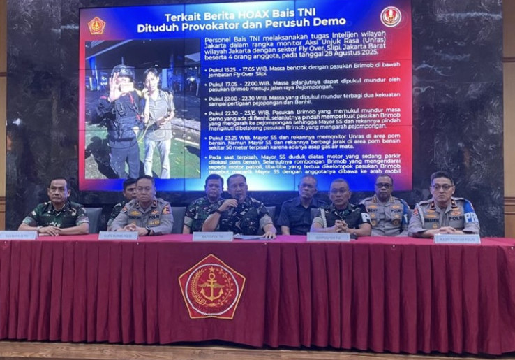 Perwira BAIS TNI ‘Nyaris’ Diciduk saat Demo Rusuh, Mabes TNI: Lagi Tugas Negara Memonitor Massa dan Pengumpulan Data