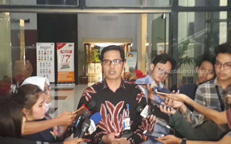 Jubir KPK Febri Diansyah (MP/Ponco Sulaksono)