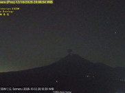 Malam Ini Gunung Semeru Erupsi, Tinggi Letusan Hingga 1 kilometer 