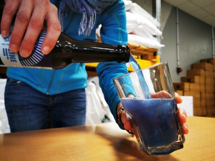 Bir Biru, Minuman dari Pigmen Alami Spirulina