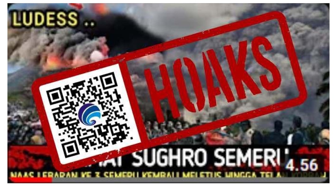 [HOAKS atau FAKTA] Gunung Semeru Meletus Hingga Telan Korban Jiwa