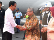 Awali Kunker di Semarang, Presiden Jokowi dan Iriana Santap Soto Ayam