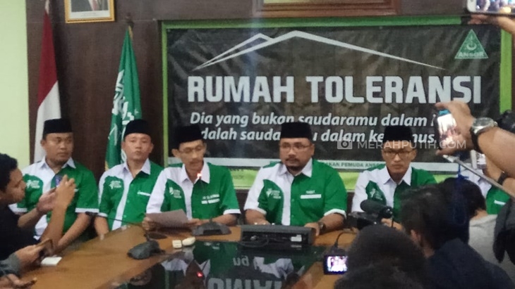 Bakar Bendera Berlafal Tauhid, GP Ansor: Minta Maaf Itu Soal Mudah