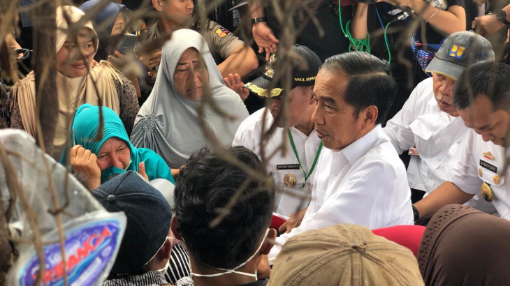Presiden Jokowi: Korban Selamat Tsunami Ingin Direlokasi
