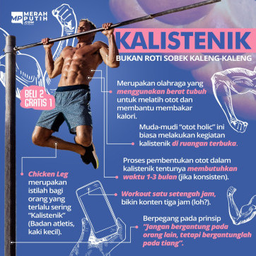Kalistenik : Bukan Roti Sobek Kaleng-Kaleng