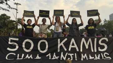 Aksi Kamisan Ke-500 Untuk Keadilan