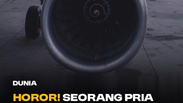 Horor! Seorang Pria Tewas Kesedot Mesin Pesawat Begini Kronologinya 