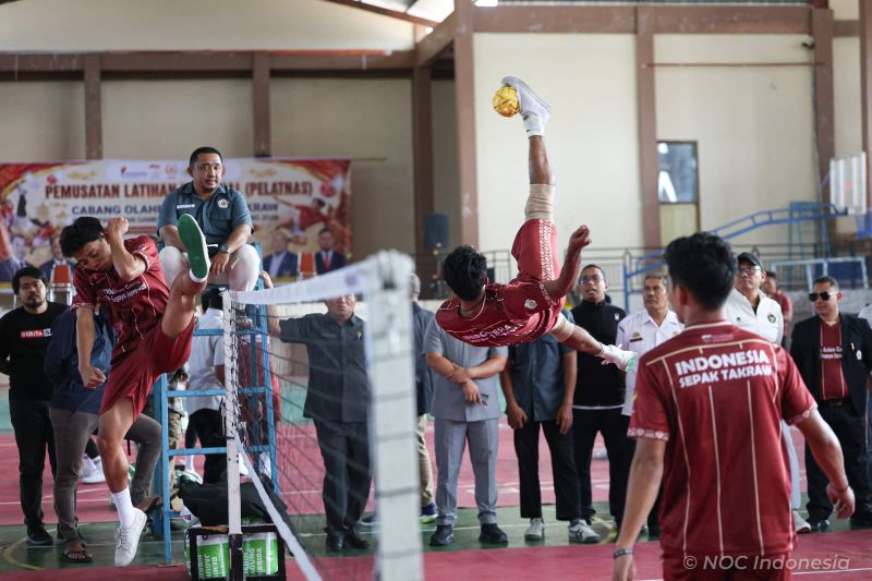 Lolos ke Final, Tim Kuadran Putra Takraw Indonesia Amankan Medali Asian Games