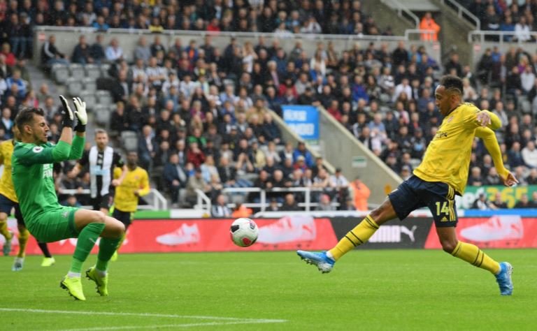 Aubameyang Jadi Pembeda Pertandingan Saat Arsenal Tekuk Newcastle