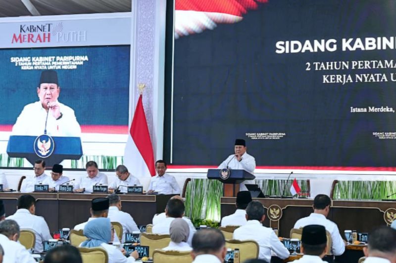 Soal Turun Peringkat Pasar Oleh MSCI, Prabowo: Indonesia Tidak Takut Siapapun