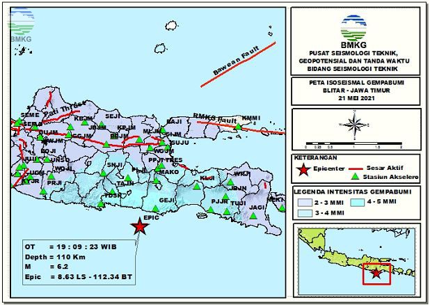 BMKG Tegaskan Info Gempa Magnitudo 8,5 Akibat Kesalahan Sistem Kanal SMS