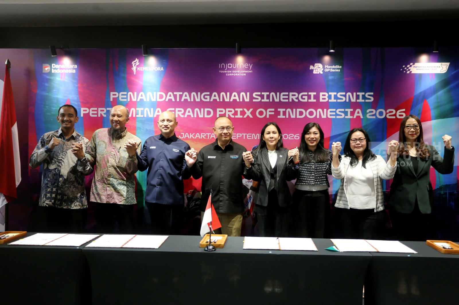 Sinergi Bisnis Jelang Gelaran Pertamina Grand Prix of Indonesia 2026