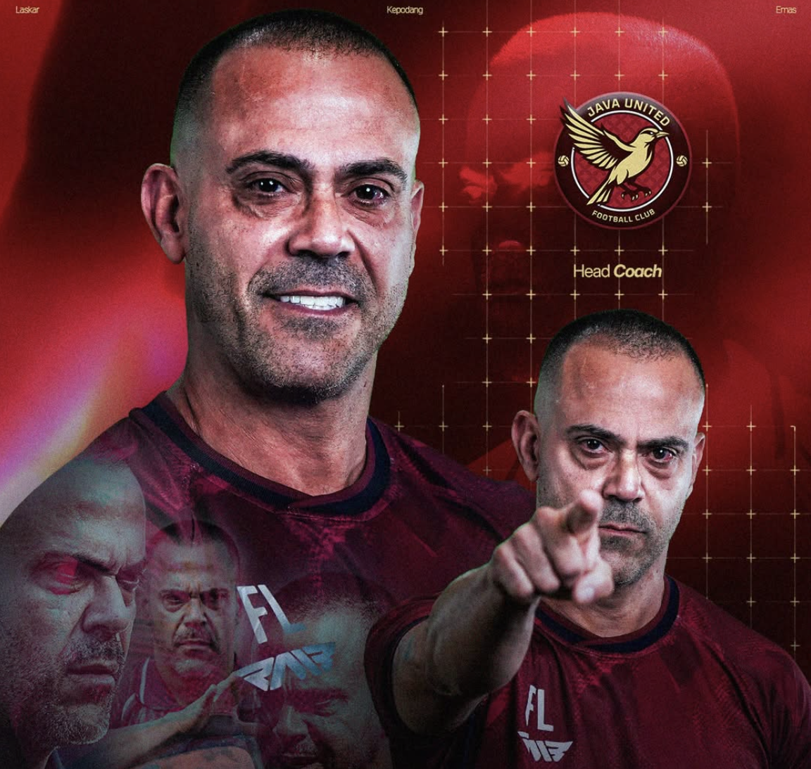 Resmi Jadi Pelatih Java United FC, Fabio Lefundes Berharap Musim Luar Biasa hingga Tarik Dukungan Masyarakat Jawa Tengah