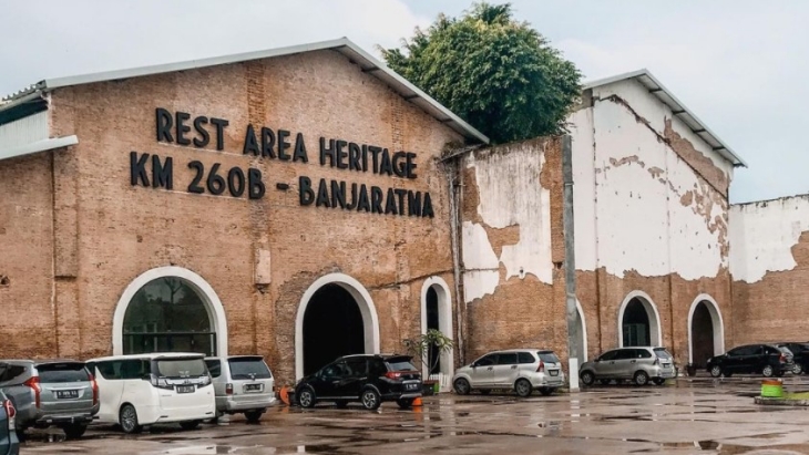 Banjaratma, Rest Area Unik Bagaikan Museum