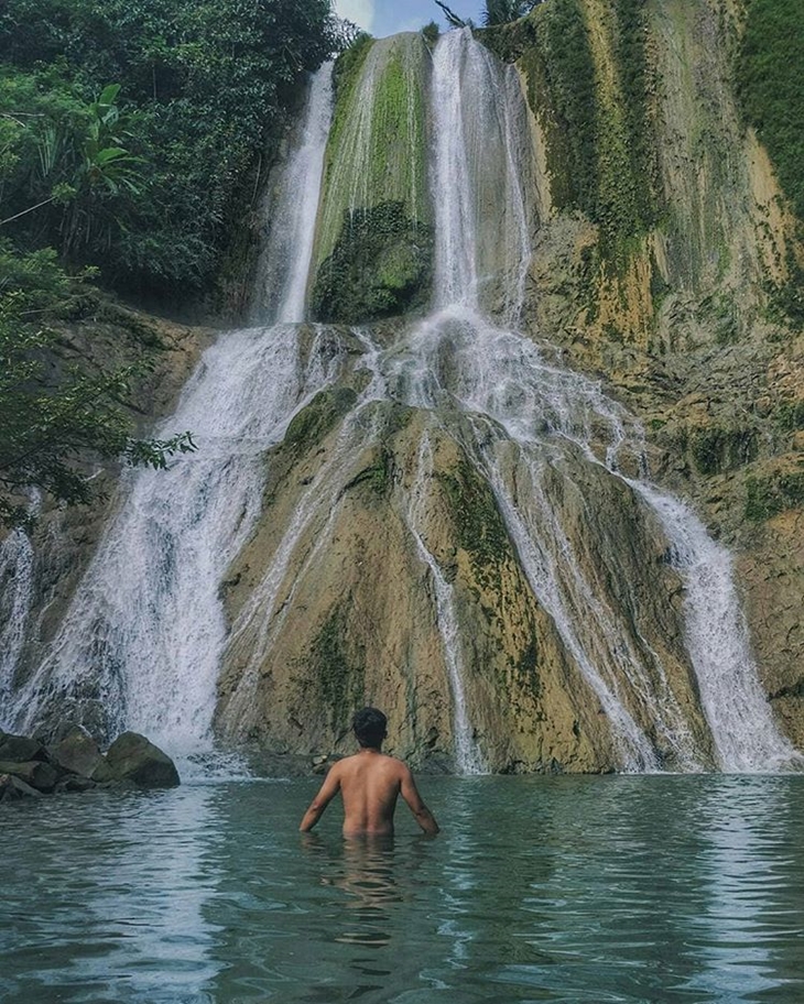 Curug Koja Cikatomas, Tasikmalaya. (Instagram/@galihzarkasih)