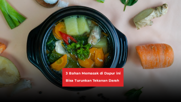 3 Bahan Memasak di Dapur ini Bisa Turunkan Tekanan Darah