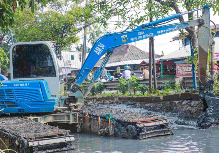 Strategi Pramono Anung Antisipasi Banjir, Manfaatkan Kemarau Panjang Buat Normalisasi Sungai Secara Total 