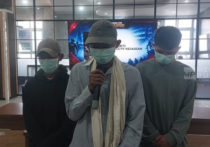 Polresta Solo Tangkap 3 Pelaku Teror Pocong, Minta Maaf Telah Bikin Gaduh