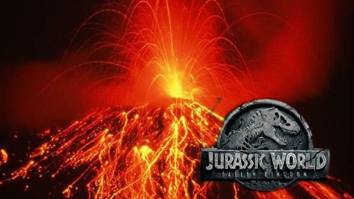 Bakan Ada Gunung Meletus di Jurassic World: Fallen Kingdom