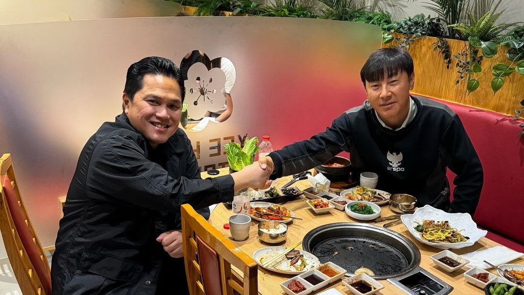 Erick Thohir Sebut Perpanjangan Kontrak STY sesuai Rencana Timnas