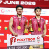 Ganda Putra Malaysia Goh Sze Fei/Nur Izzuddin Juara Indonesia Open 2026