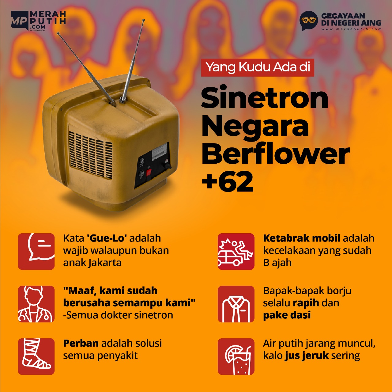 Yang Kudu Ada di Sinetron Negara Berflower +62