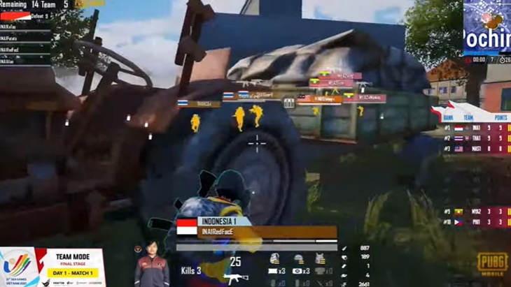 Final Hari Pertama, Timnas Indonesia PUBG Mobile Jaga Asa Raih Medali 