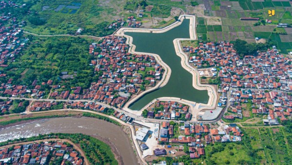 Proyek Pengendalian Banjir Bandung Selatan Rp 141 Miliar Telah Rampung
