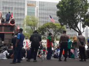 Polisi Peringatkan Massa Buruh Pro Palestina Terapkan Prokes Ketat