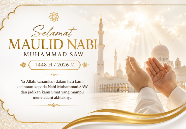 Maulid Nabi Muhammad SAW 2026: 26 Prompt Poster AI Beserta Ucapan Siap Pakai