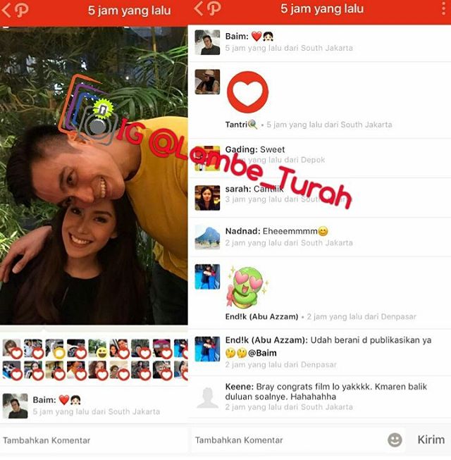 Instagram @lambe_turah