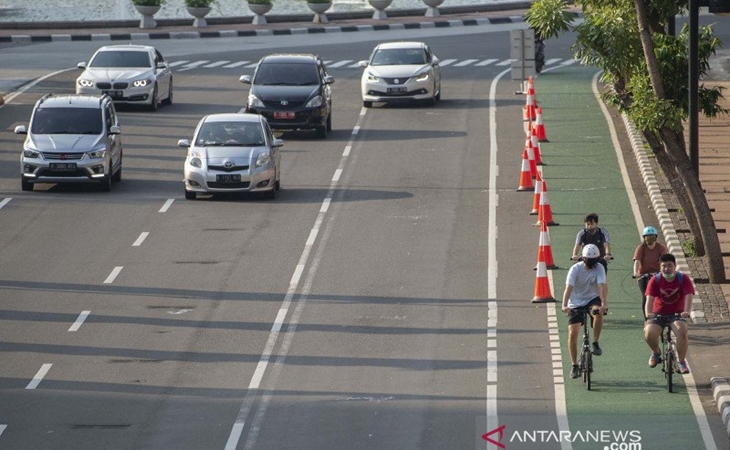 Polisi Larang Pesepeda Melintas di Luar Jalur Sepeda Setelah Pukul 06.00