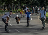 Peringatan Hari Skateboarder Sedunia di Tangerang