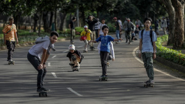 Peringatan Hari Skateboarder Sedunia di Tangerang