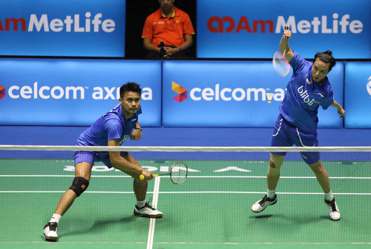 Tontowi/Liliyana Terhenti, Marcus/Kevin Harapan Terakhir Merah Putih