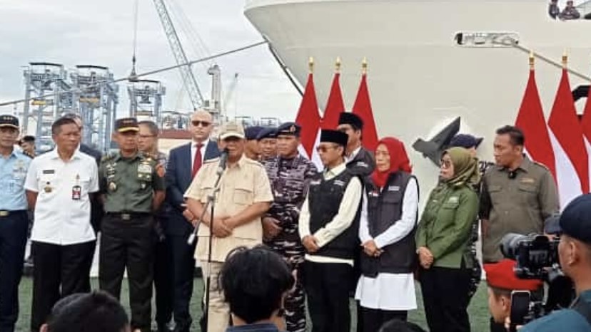 Kirim Bantuan ke Palestina, Prabowo: Anggota TNI Hadapi Misi Berbahaya