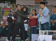 Ridwan Kamil Nasihati Pengantin Baru di Acara Temu Warga