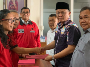 Lanosin Hamzah Resmi Maju Sebagai Bacabup Oku Timur 2020-2025