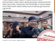 [HOAKS atau FAKTA]: Hasil Persidangan Ijazah Jokowi Palsu