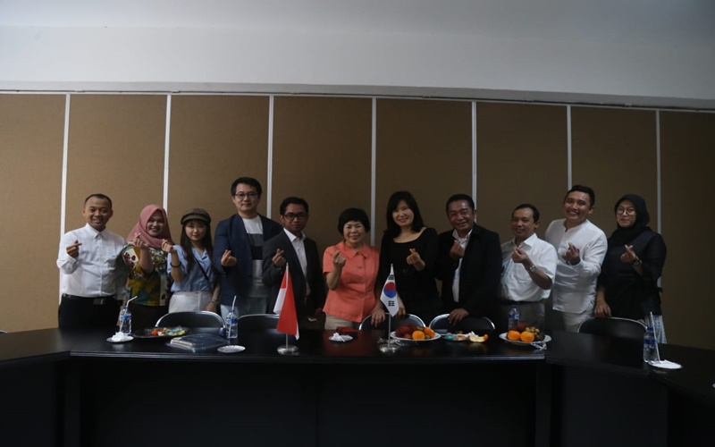 Dua Profesor dan Petinggi Perusahaan Korea Selatan Belajar Bahasa Indonesia