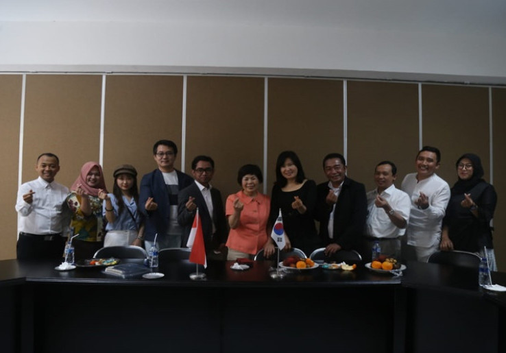  Dua Profesor dan Petinggi Perusahaan Korea Selatan Belajar Bahasa Indonesia