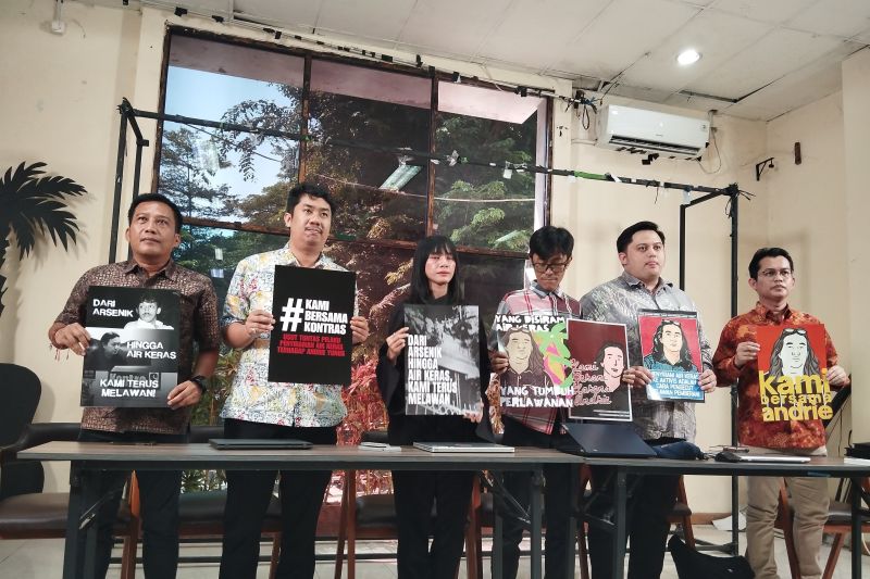 Kondisi Terkini Aktivis HAM Andrie, Rreaksi Inflamasi Paparan Cairan Air Keras Sudah Ditangani