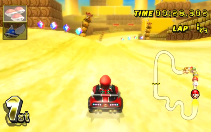Mario Kart Wii (Foto: Gamefabrique)