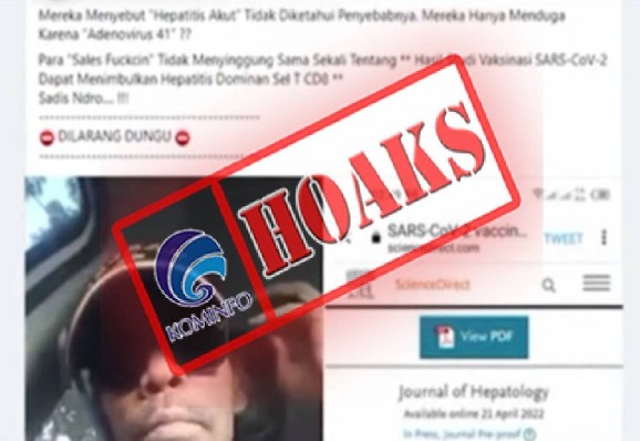 [HOAKS atau FAKTA]: Hepatitis Akut Pada Anak Akibat Ibu Menyusui Divaksin COVID-19