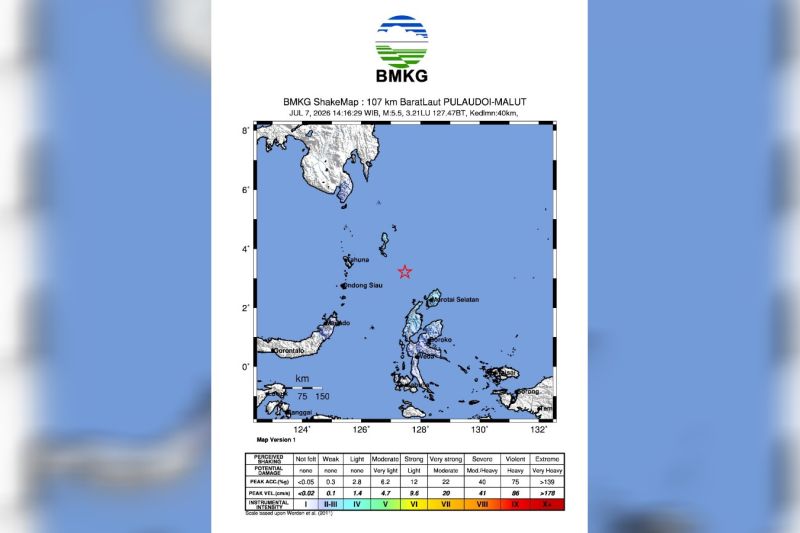 Ini Yang Bikin Gempa Dangkal di Talaud, Sulawesi Utara